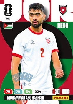 Mohammad Abu Hashish Jordan Panini FIFA World Cup 2026 Adrenalyn XL #266